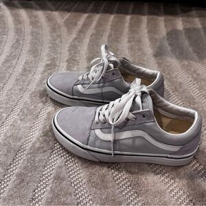 Girls lavender Vans